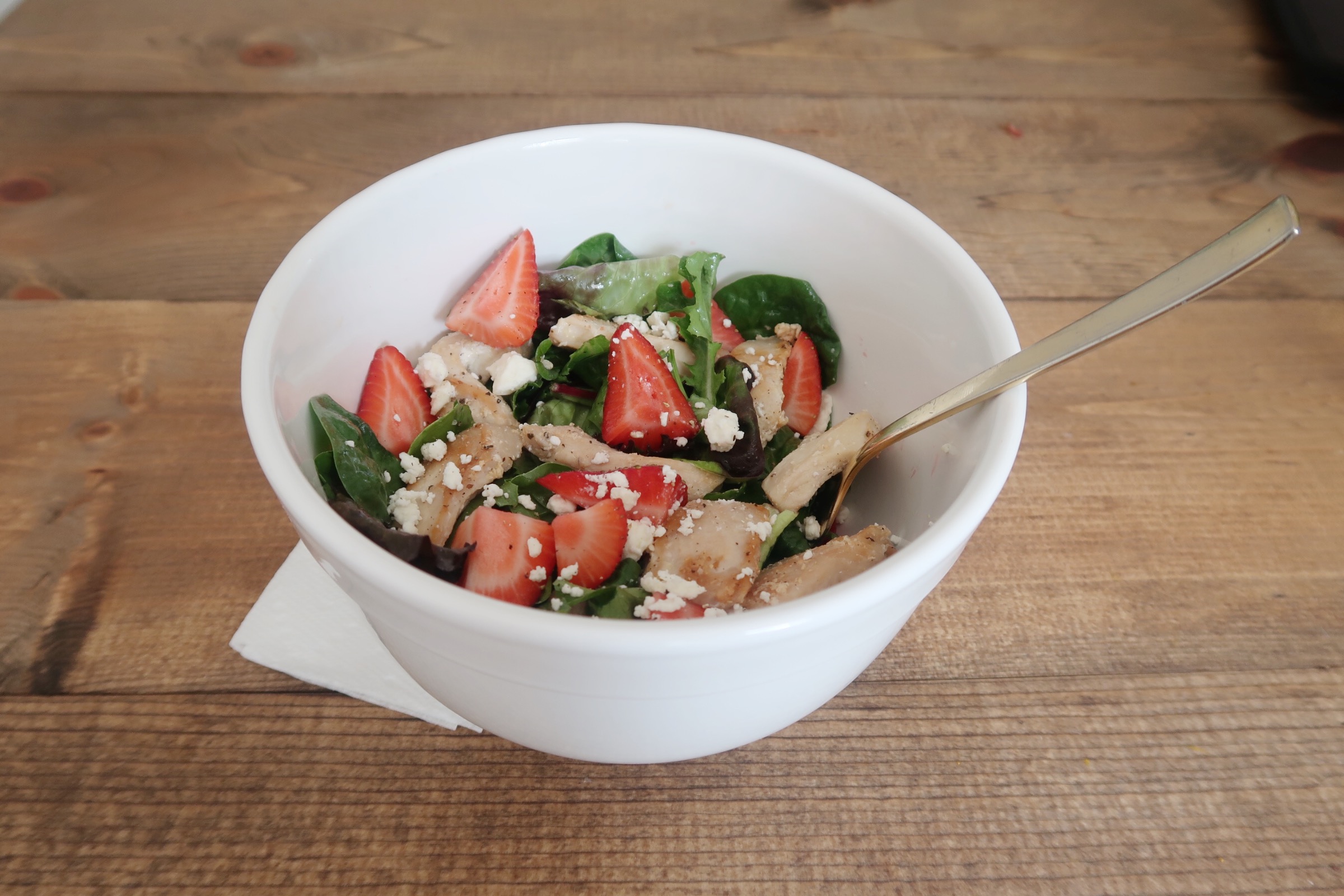 Lunch: Chicken Strawberry Feta Salad image