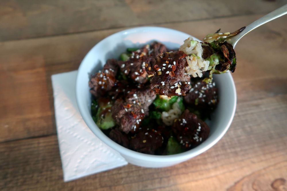 Dinner: Teriyaki Beef Bowl image