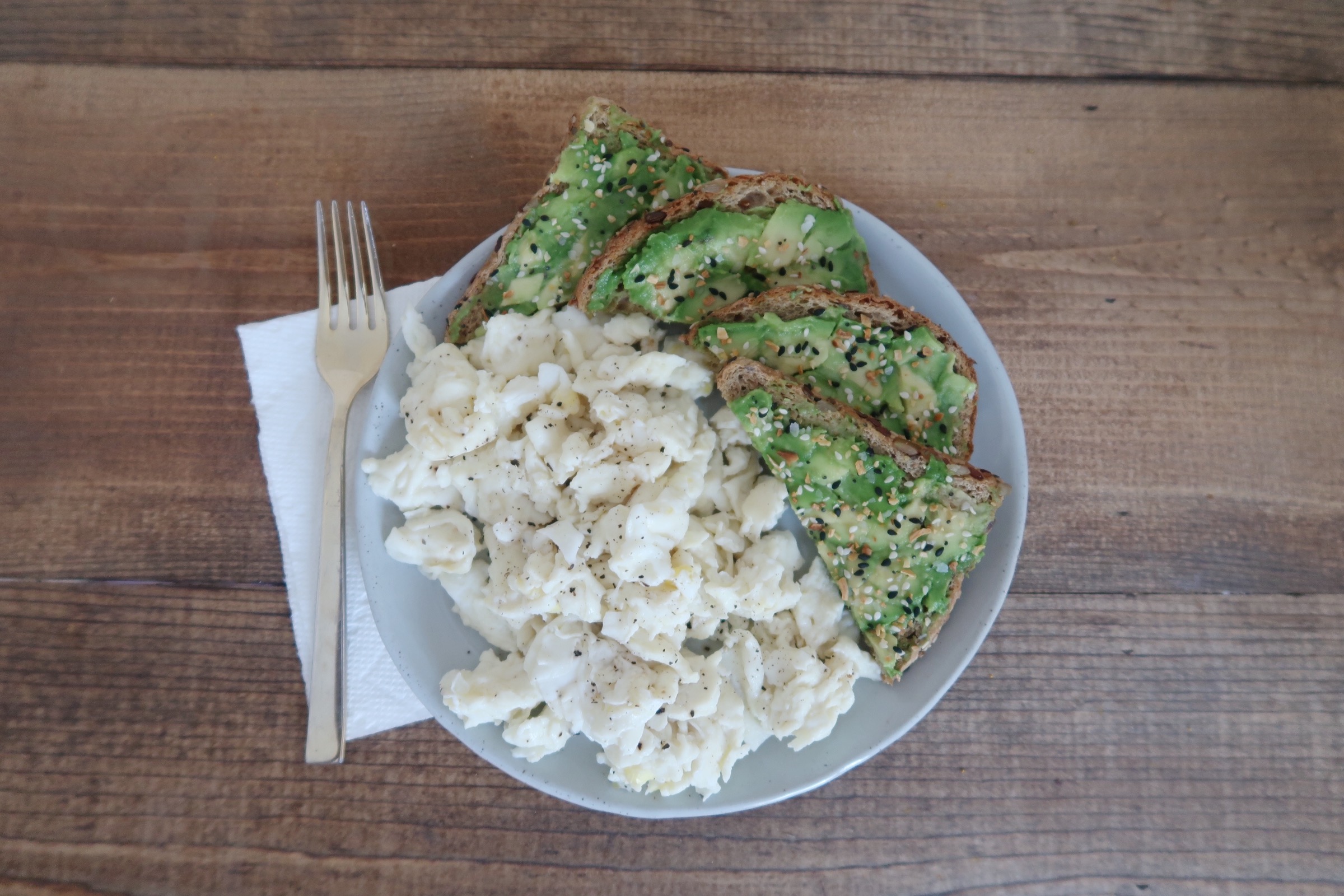 Breakfast: Eggs and Everything Avocado Toast image